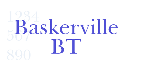 Baskerville BT-font-download