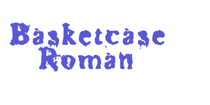 Basketcase Roman Font Download