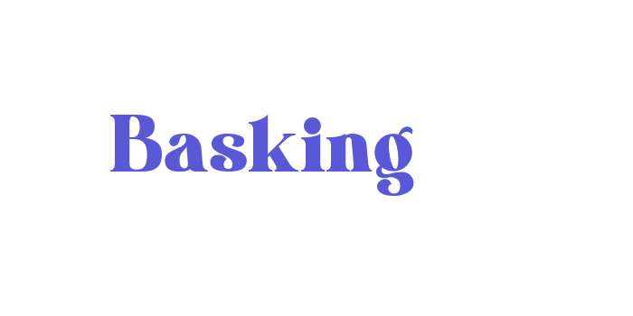 Basking Font Download