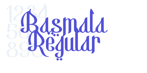 Basmala Regular-font-download