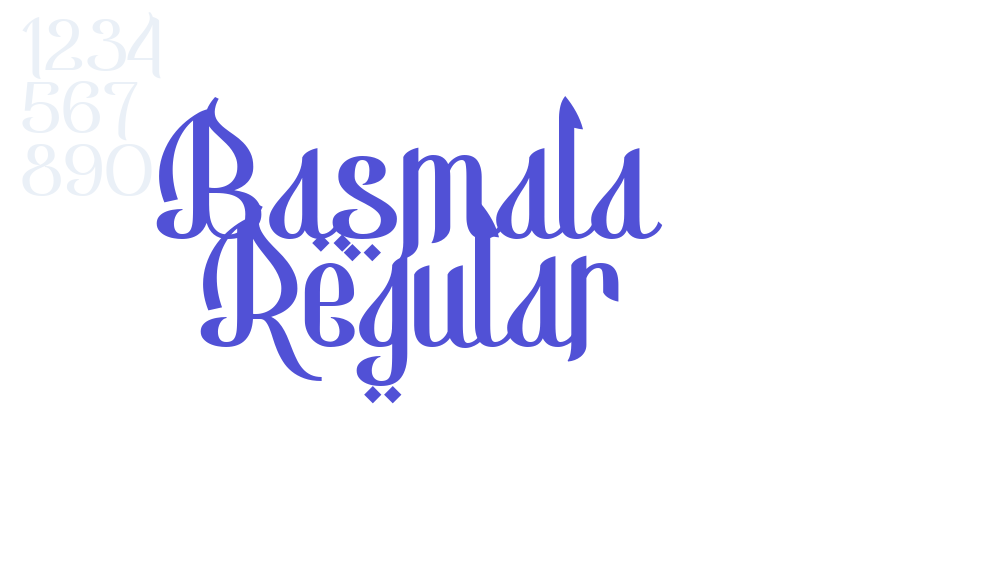 Basmala Regular-font-download