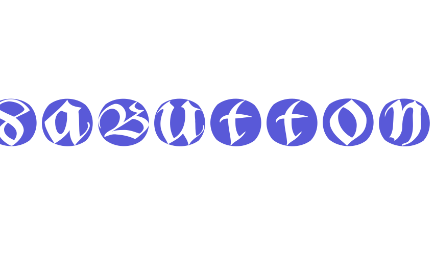 BastardaButtonsBeta Font