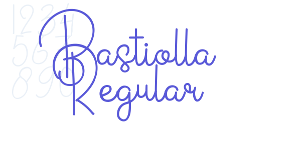 Bastiolla Regular font