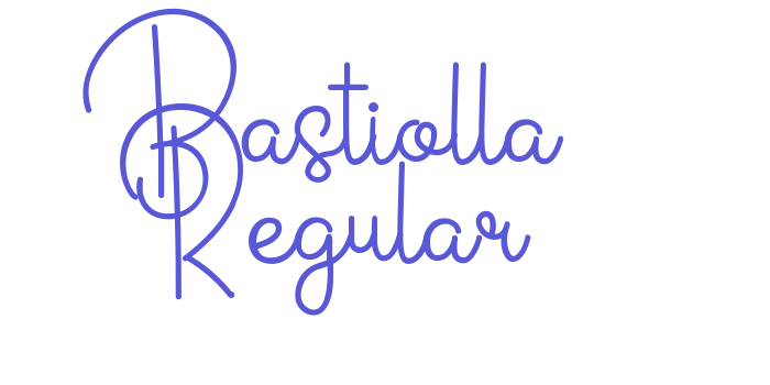 Bastiolla Regular Font