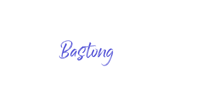 Bastong Font Download