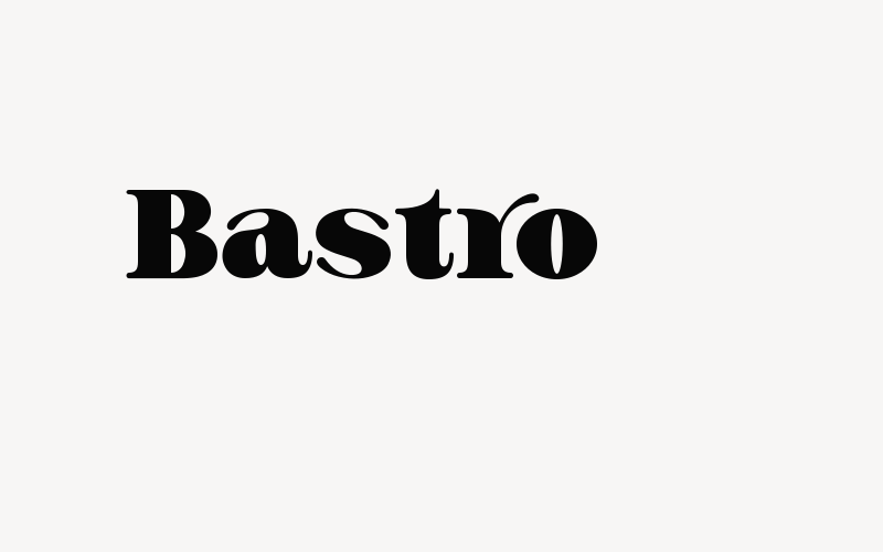 Bastro Font