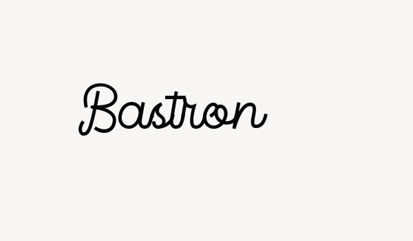 Bastron Font