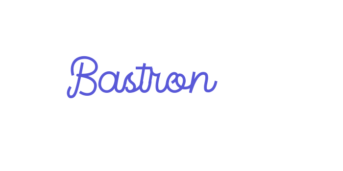 Bastron Font Download