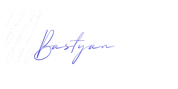 Bastyan font free