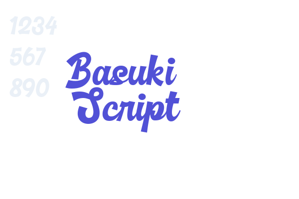 Basuki Script Font Download