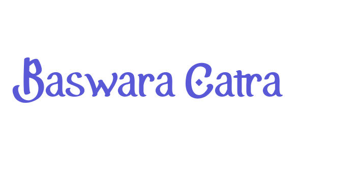 Baswara Catra Font Download