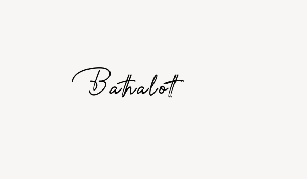 Bathalott Font