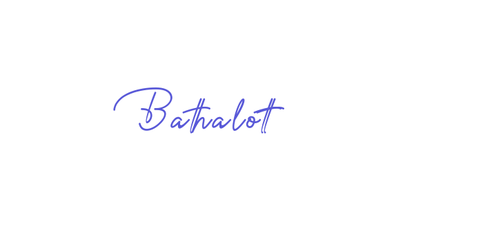 Bathalott Font Download