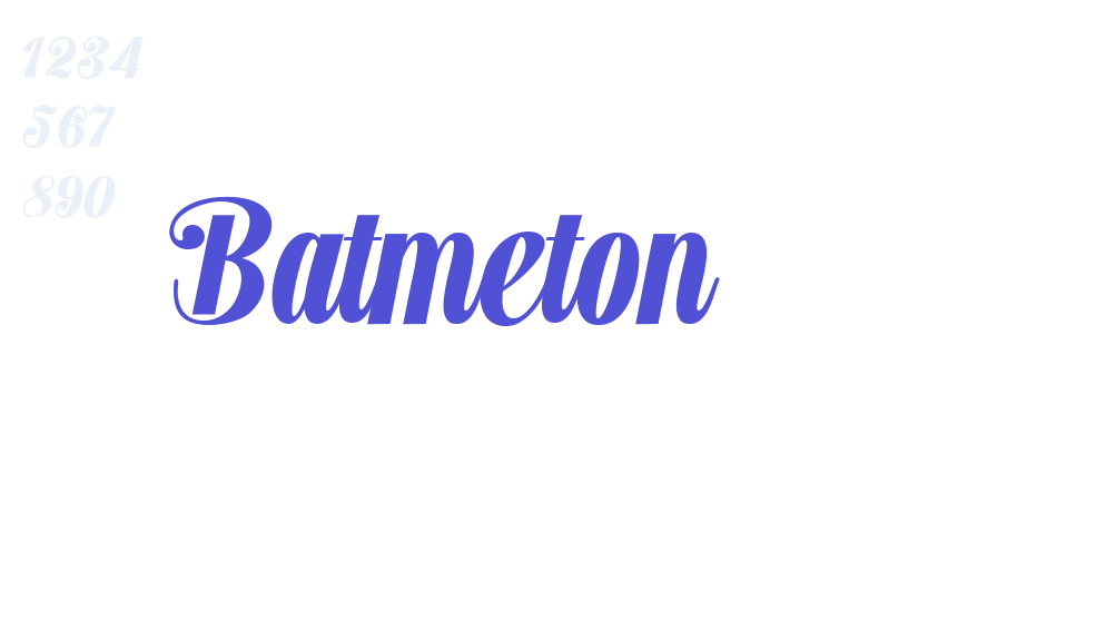 Batmeton-font-download