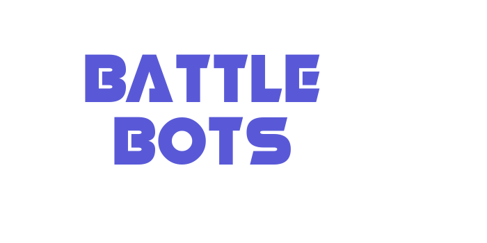 Battle Bots Font