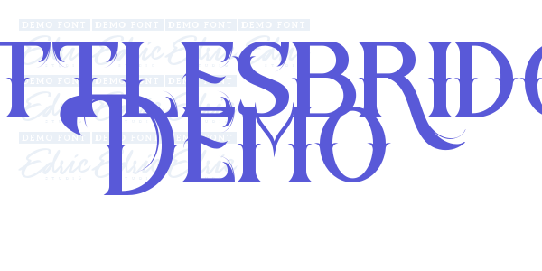 Battlesbridge Demo font free