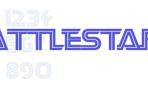 Battlestar Font Download