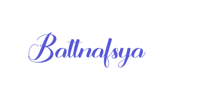 Battnafsya Font