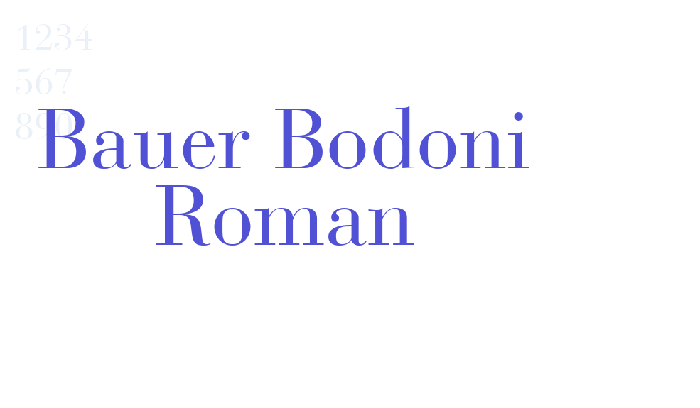 Bauer Bodoni Roman-font-download