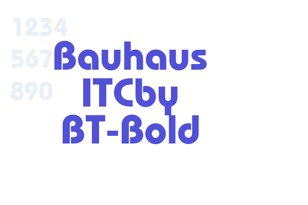 Bauhaus ITCby BT-Bold