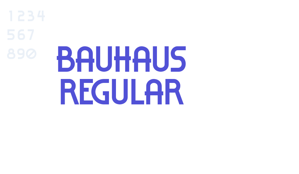 Bauhaus Regular-font-download