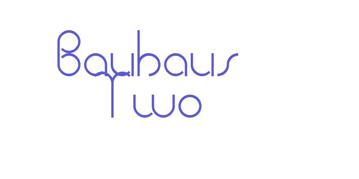 Bauhaus Two Font Download