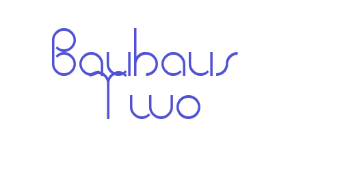 Bauhaus Two-font-download