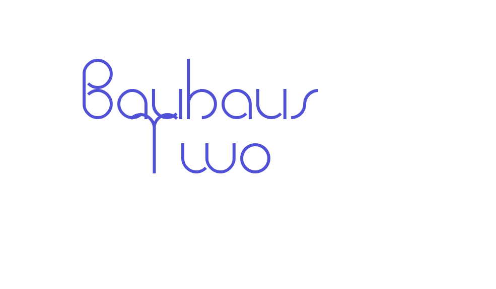 Bauhaus Two-font-download