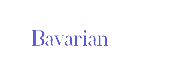 Bavarian Font Download