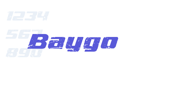 Baygo font free