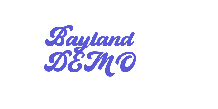 Bayland DEMO Font Download