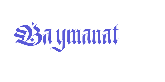 Baymanat Font Download