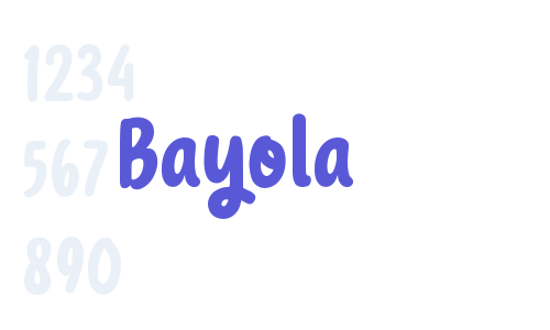 Bayola Font Download