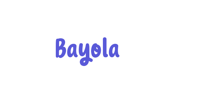 Bayola Font Download