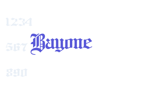 Bayone Font Download