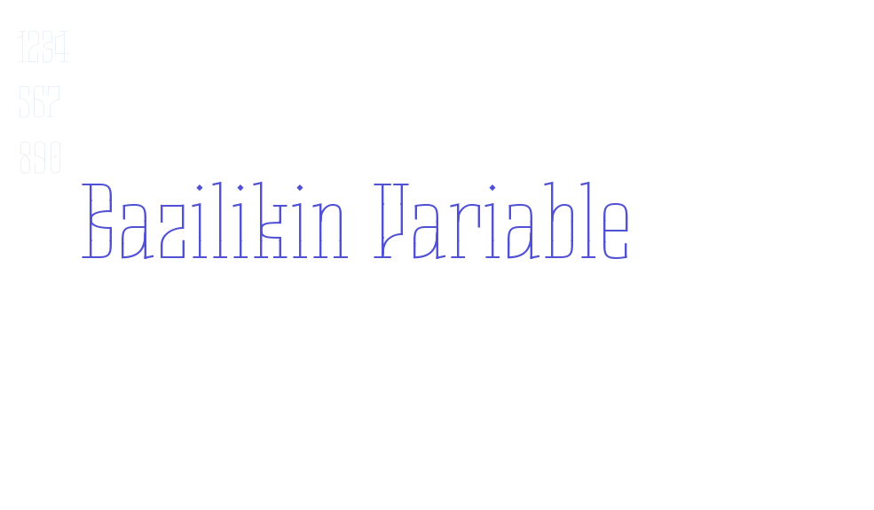 Bazilikin Variable-font-download