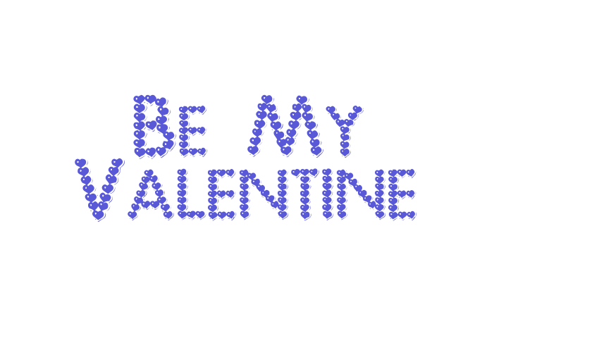 Be My Valentine Font Download