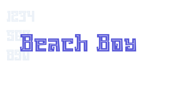 Beach Boy font free