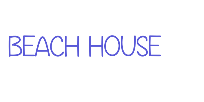 Beach House Font