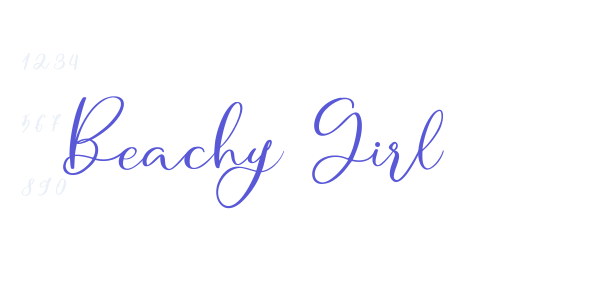 Beachy Girl font