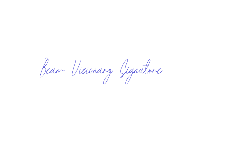 Beam Visionary Signature Font Download