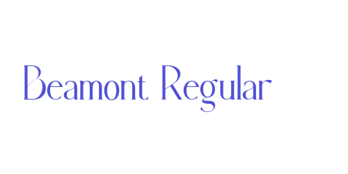 Beamont Regular-font-download