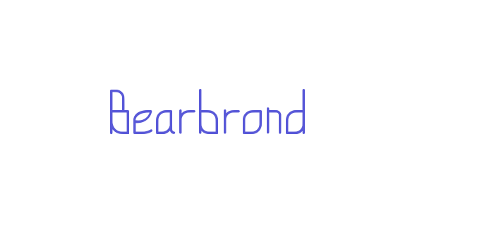 Bearbrond Font Download