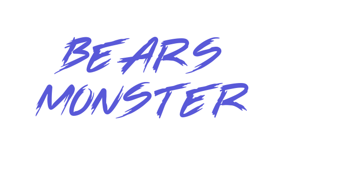 Bears Monster Font