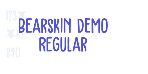 Bearskin DEMO Regular-font-download