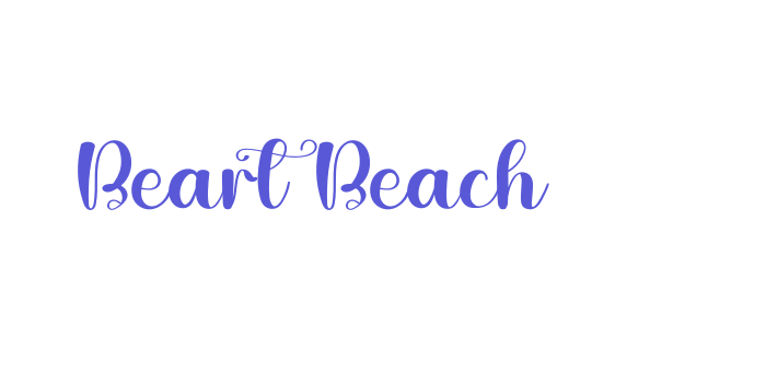 Beart Beach Font Download