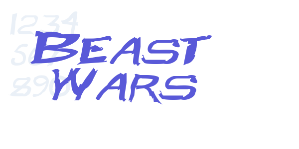 Beast Wars font free