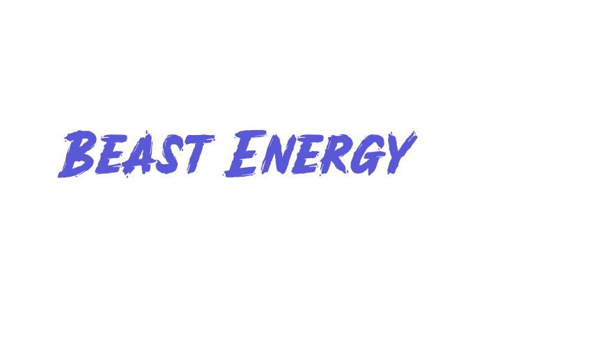 Beast Energy Font Download