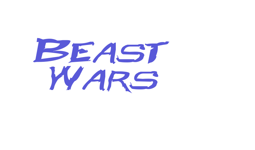 Beast Wars Font