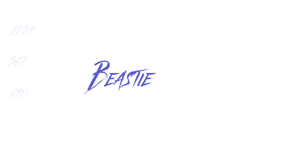 Beastie font free